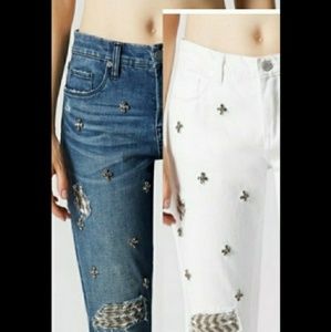 NWT Blank/NYC/Free people charm school Jeans 24